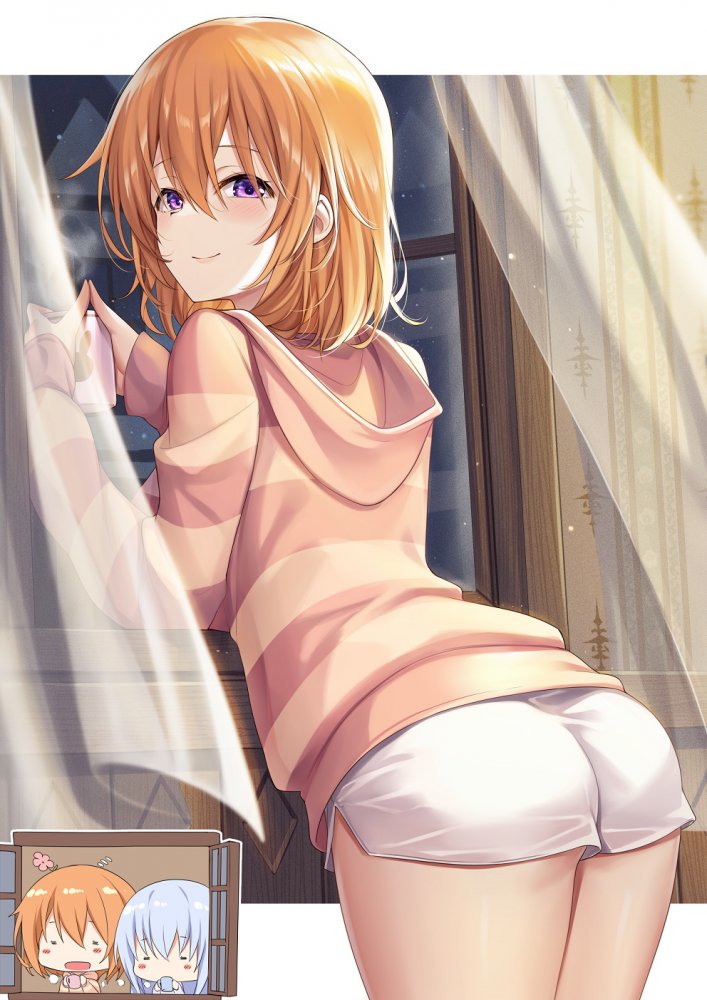 【二次】短パン・ショートパンツ女子画像　その８